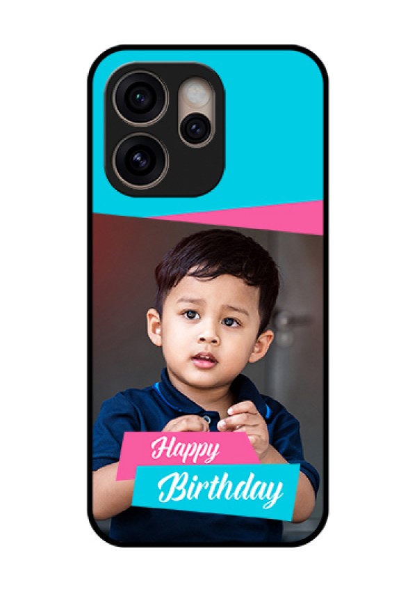 Oppo Reno 15 Pro 5G Custom Glass Phone Case - Image Holder With 2 Color Design
