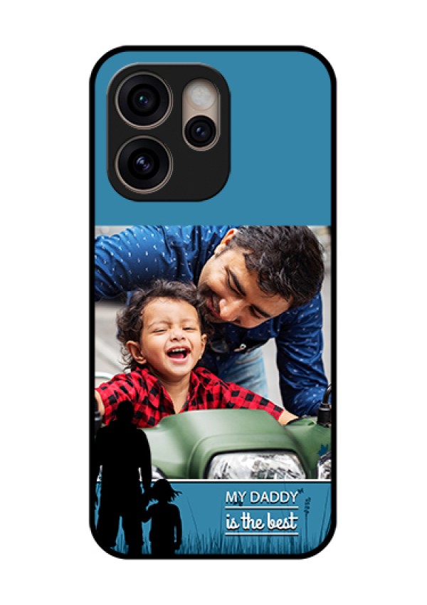 Oppo Reno 15 Pro 5G Custom Glass Phone Case - Best Dad Design