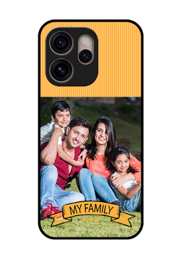 Oppo Reno 15 Pro 5G Custom Glass Phone Case - My Family Design