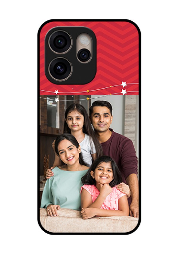 Oppo Reno 15 Pro 5G Custom Glass Phone Case - Happy Family Design
