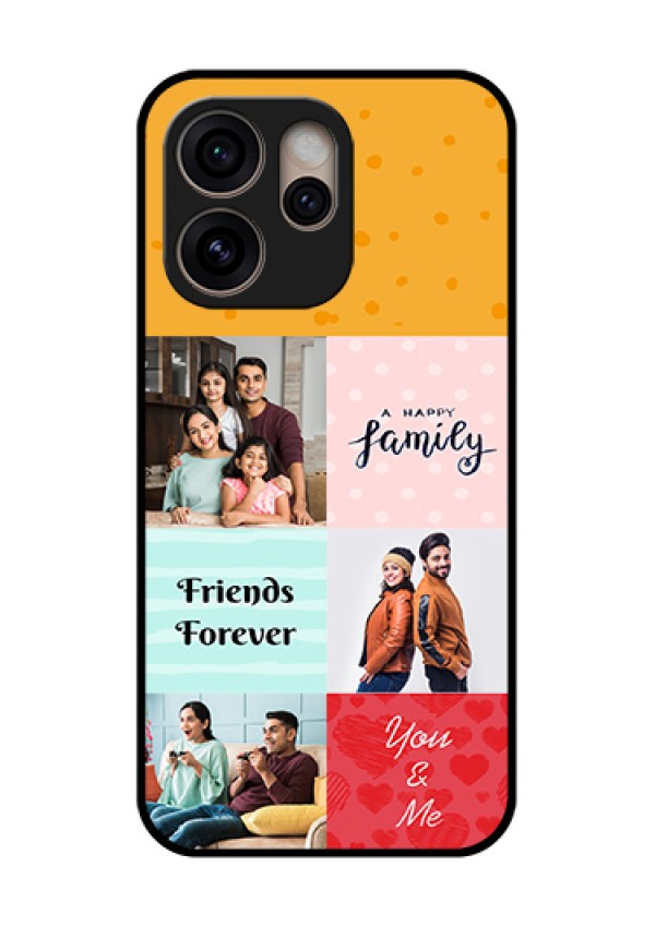 Oppo Reno 15 Pro 5G Custom Glass Phone Case - Images With Quotes Design