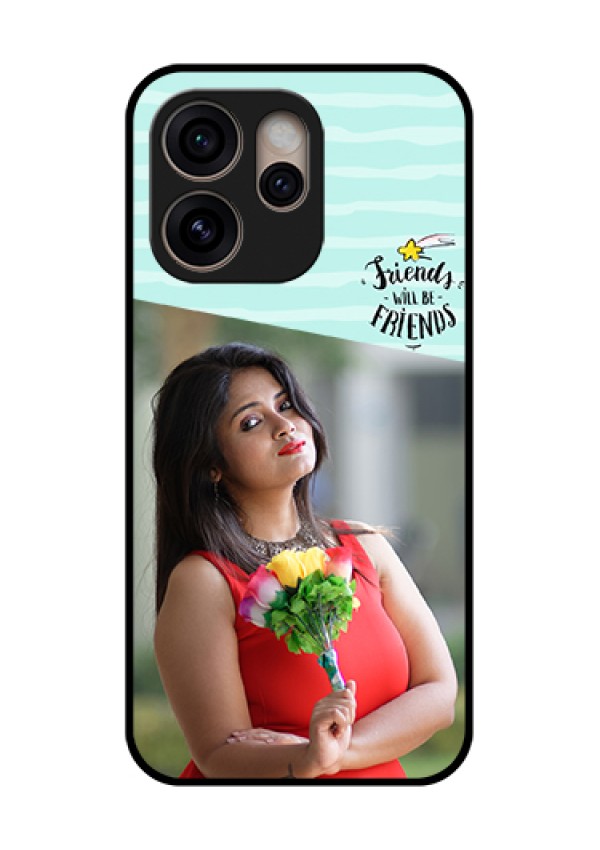 Oppo Reno 15 Pro 5G Custom Glass Phone Case - Friends Picture Icon Design