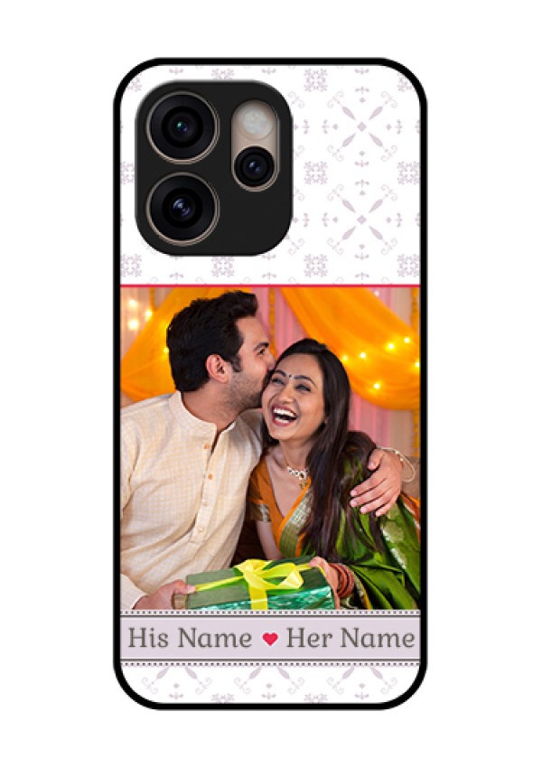 Oppo Reno 15 Pro 5G Custom Glass Phone Case - With Photo And Ethnic Design