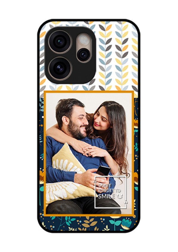 Oppo Reno 15 Pro 5G Custom Glass Phone Case - Pattern Design