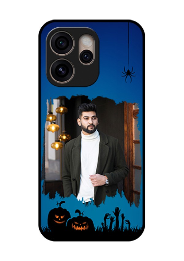 Oppo Reno 15 Pro 5G Custom Glass Phone Case - With Pro Halloween Design