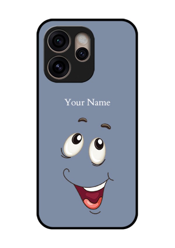 Oppo Reno 15 Pro 5G Custom Glass Phone Case - Laughing Cartoon Face Design