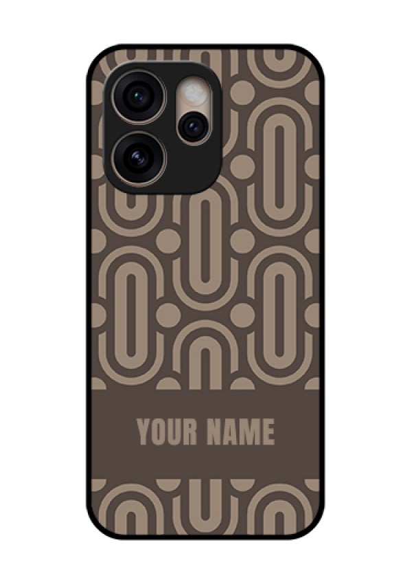 Oppo Reno 15 Pro 5G Custom Glass Phone Case - Captivating Zero Pattern Design
