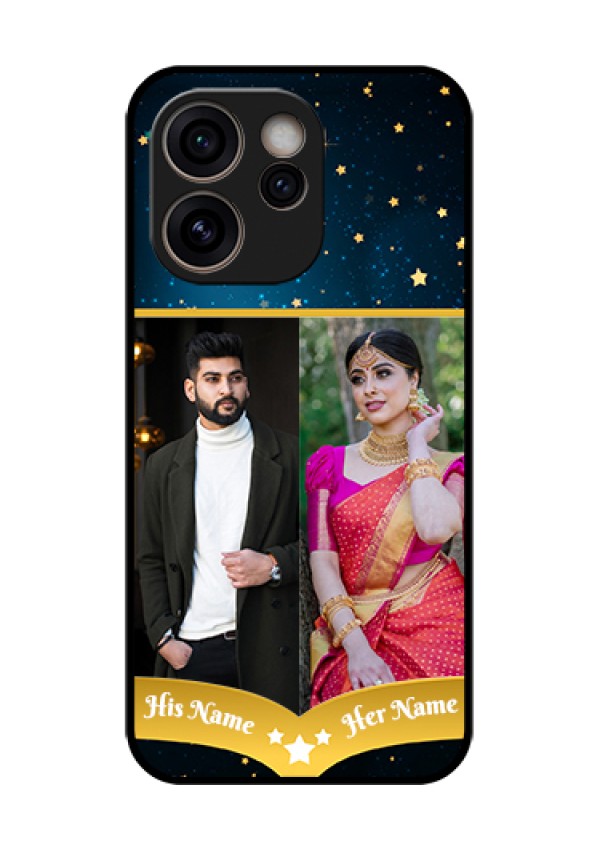 Oppo Reno 15C 5G Custom Glass Phone Case - Galaxy Stars Backdrop Design