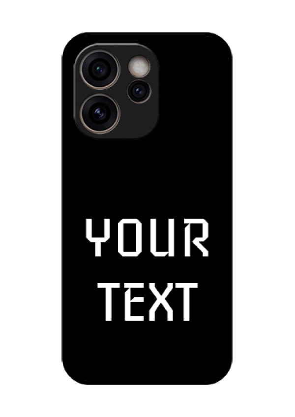Oppo Reno 15C 5G Custom Glass Phone Case - Your Name Design