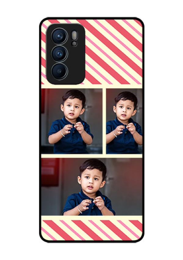Reno 6 5G Personalized Glass Phone Case - Picture Upload Mobile Case Design