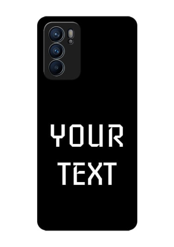 Reno 6 5G Your Name on Glass Phone Case