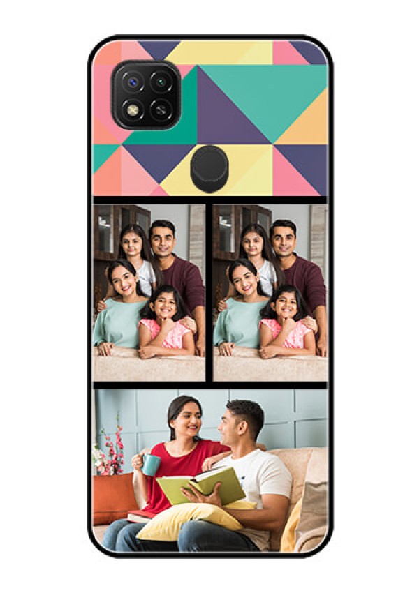 Poco C31 Custom Glass Phone Case - Bulk Pic Upload Design