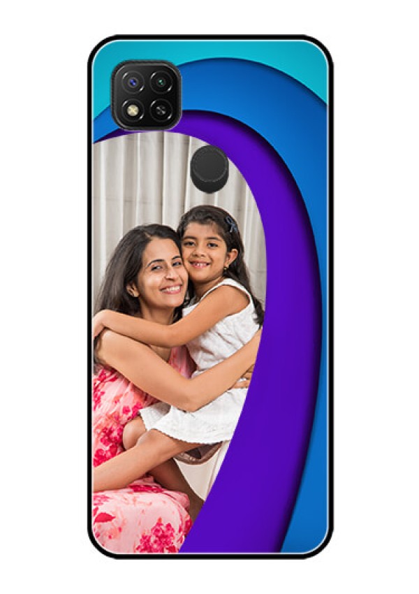 Poco C31 Photo Printing on Glass Case - Simple Pattern Design