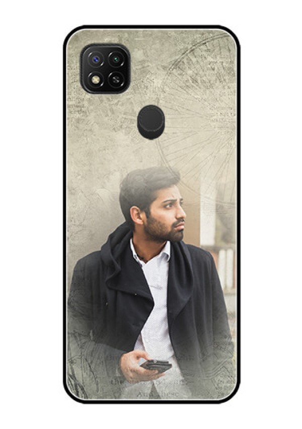 Poco C31 Custom Glass Phone Case - with vintage design