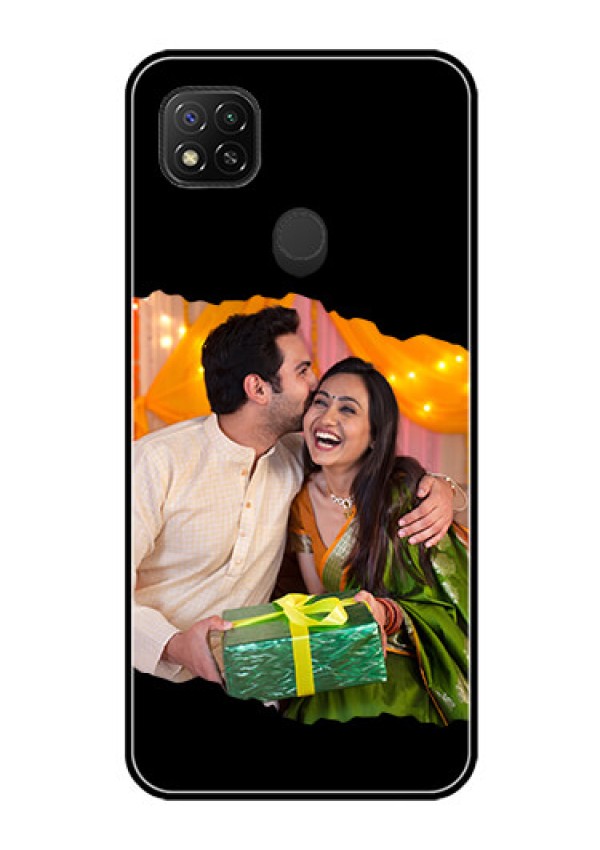 Poco C31 Custom Glass Phone Case - Tear-off Design