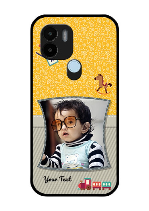 Poco C51 Personalized Glass Phone Case - Baby Picture Upload Design