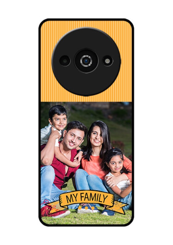 Poco C61 Custom Glass Phone Case - My Family Design