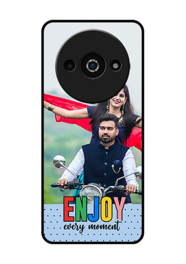 Poco C61 Custom Glass Phone Case - Enjoy Every Moment Design