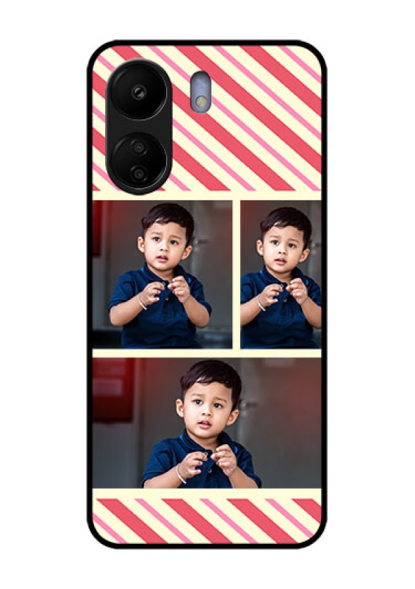 Poco C65 Custom Glass Phone Case - Picture Upload Mobile Case Design