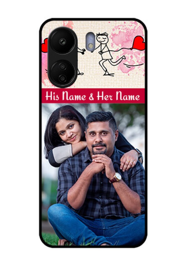 Poco C65 Custom Glass Phone Case - You And Me Case Design