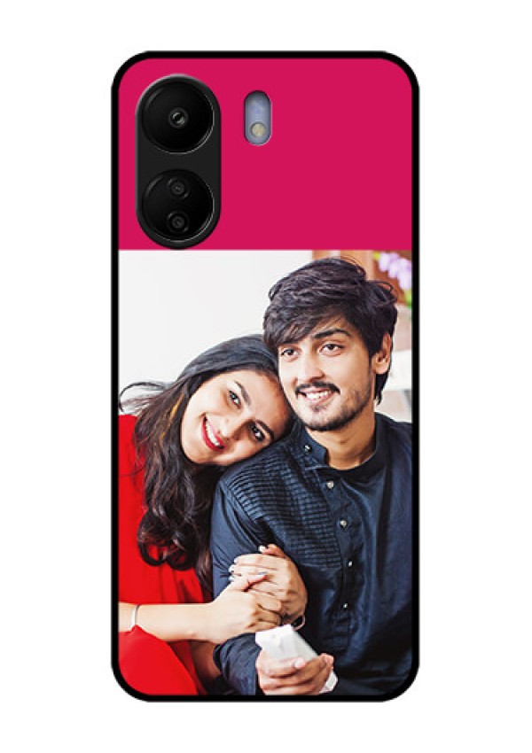 Poco C65 Custom Glass Phone Case - Anniversary Cover Design