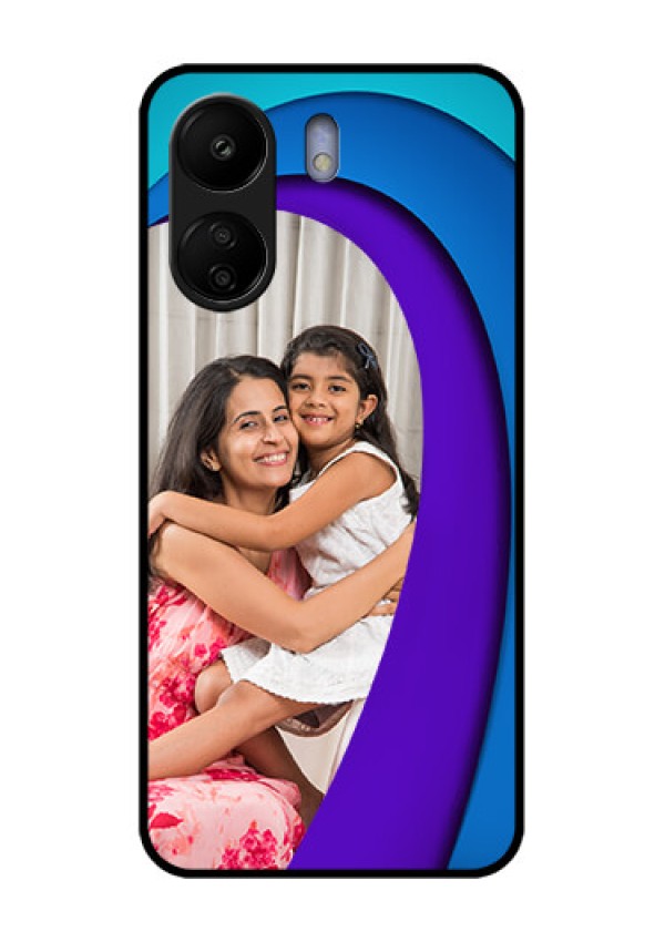 Poco C65 Custom Glass Phone Case - Simple Pattern Design