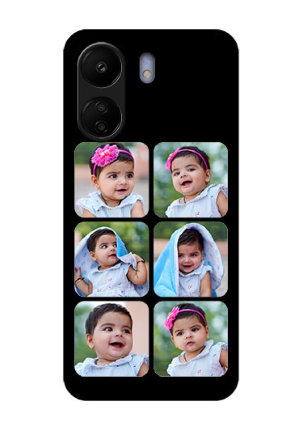 Poco C65 Custom Glass Phone Case - Multiple Pictures Design