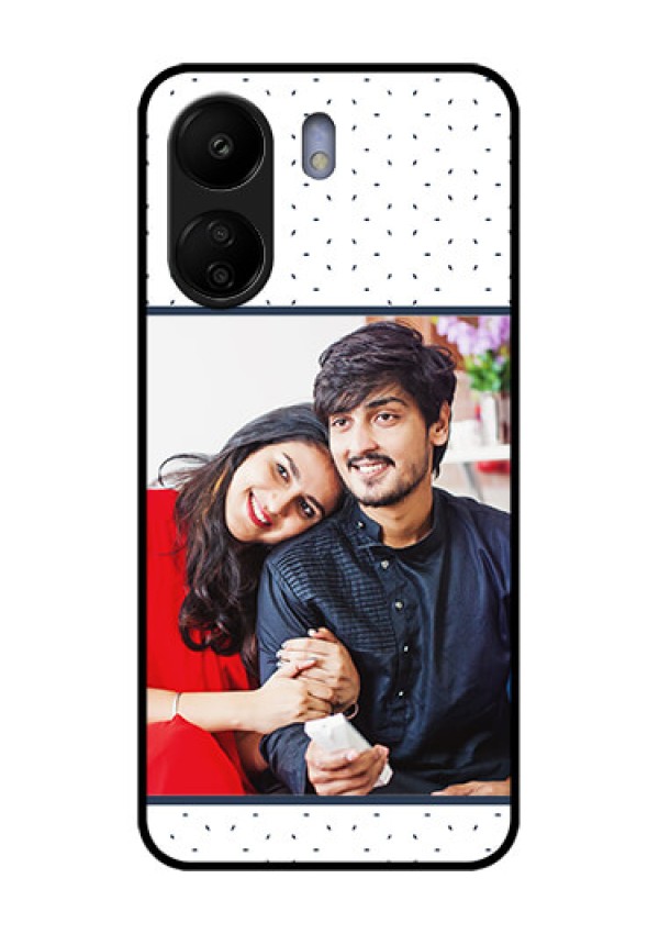Poco C65 Custom Glass Phone Case - Premium Dot Design