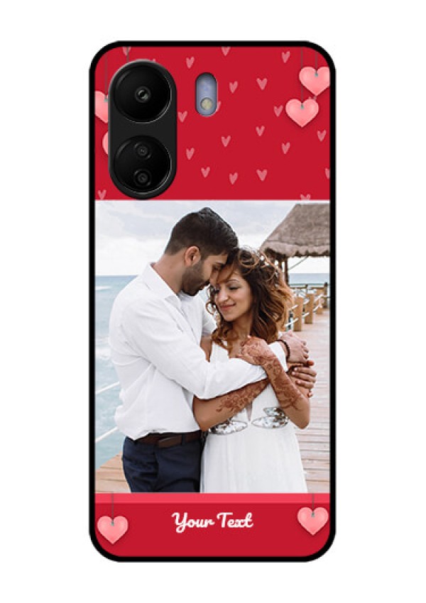 Poco C65 Custom Glass Phone Case - Valentines Day Design
