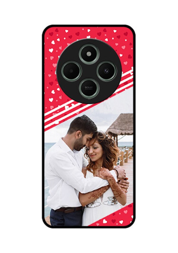 Poco C75 5G Custom Glass Phone CaseValentines Gift Design