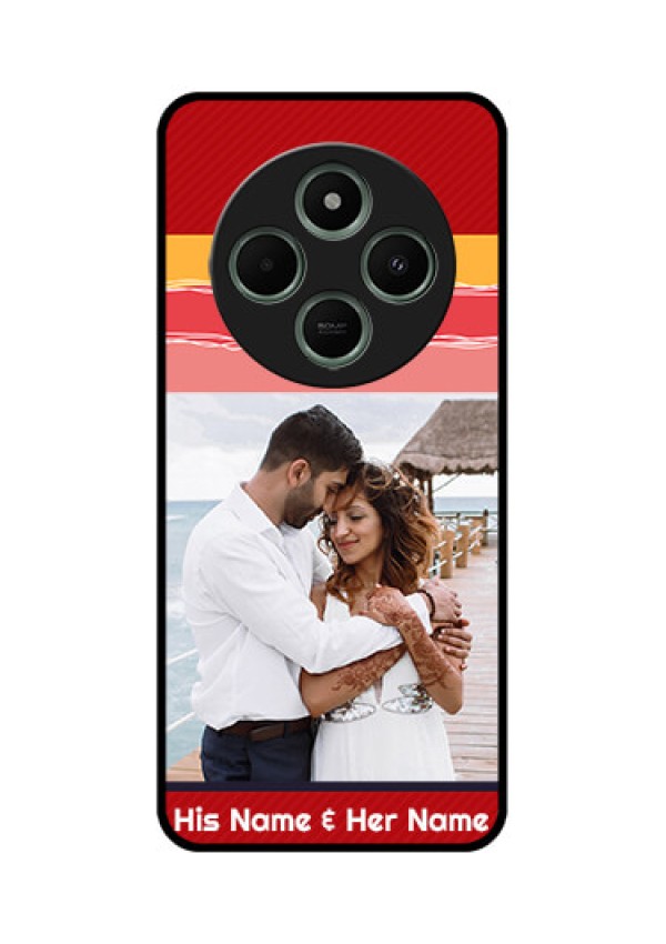 Poco C75 5G Custom Glass Phone CaseColorful Case Design
