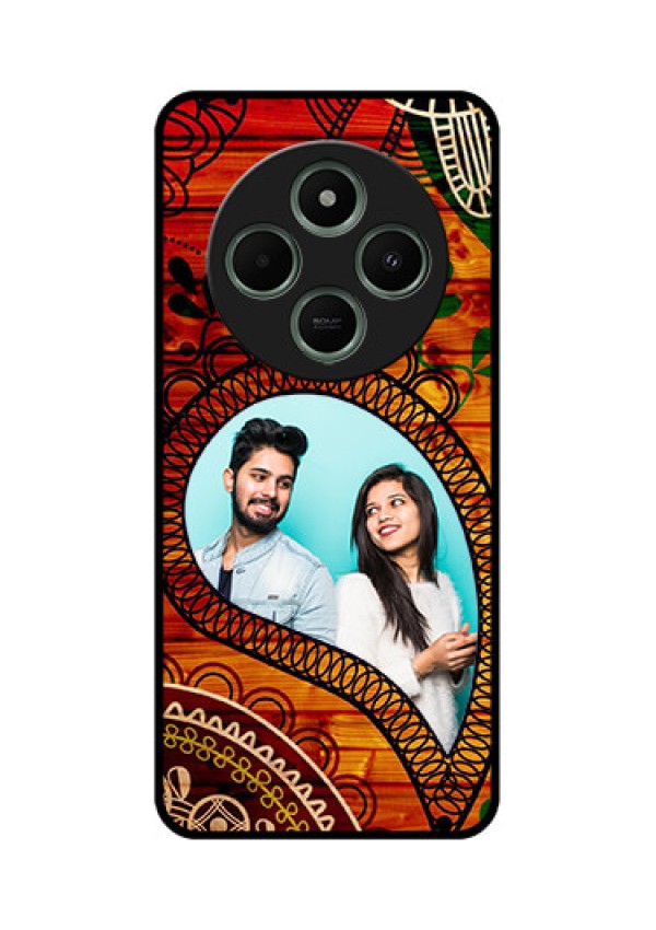 Poco C75 5G Custom Glass Phone CaseAbstract Colorful Design