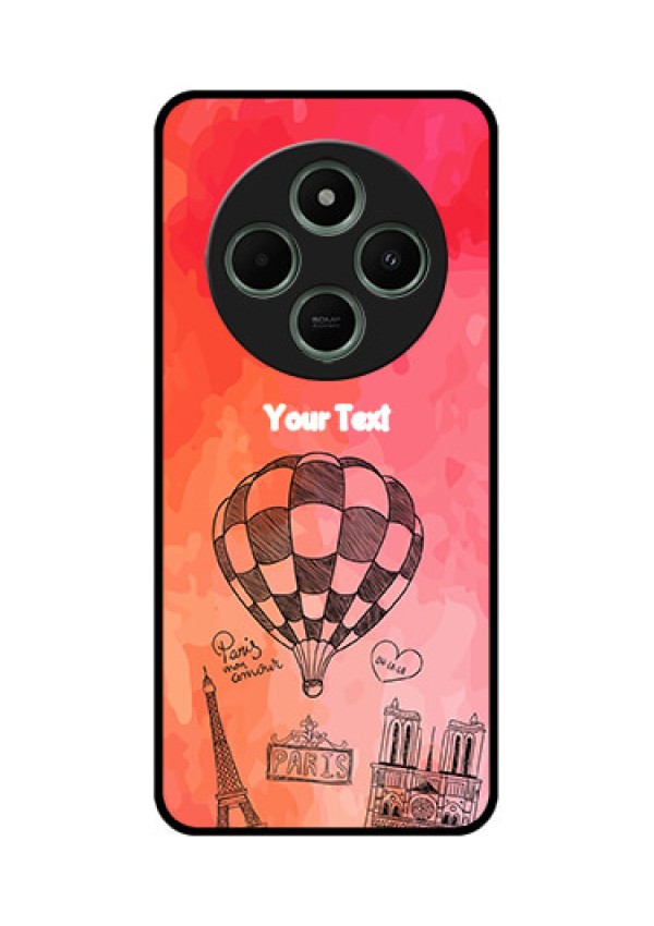 Poco C75 5G Custom Glass Phone CaseParis Theme Design