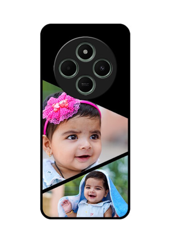 Poco C75 5G Custom Glass Phone CaseSemi Cut Design