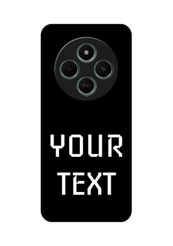Poco C75 5G Custom Glass Phone CaseYour Name Design