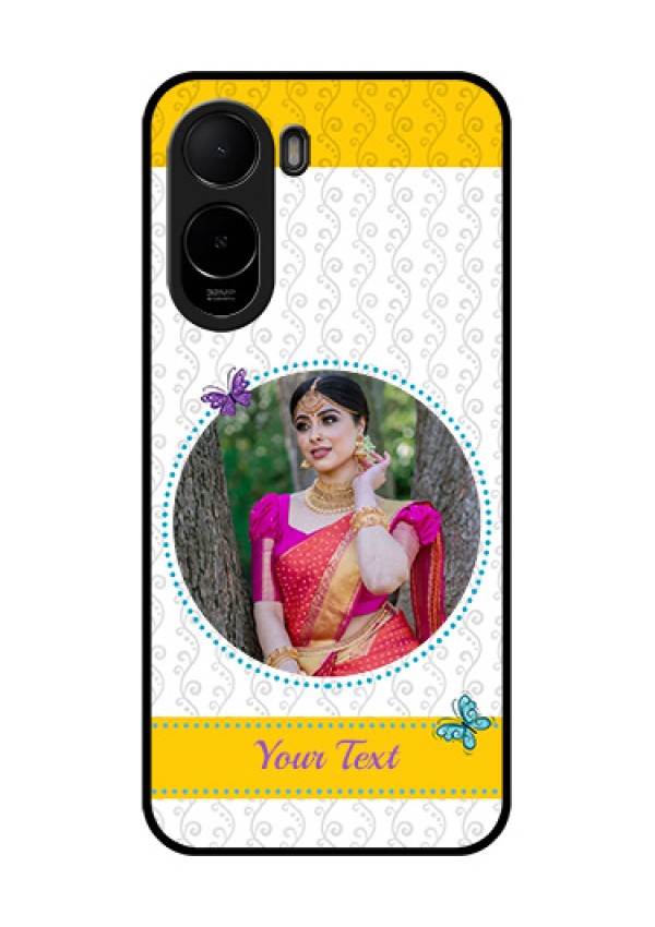 Poco C81 Custom Glass Phone Case - Girls Premium Case Design