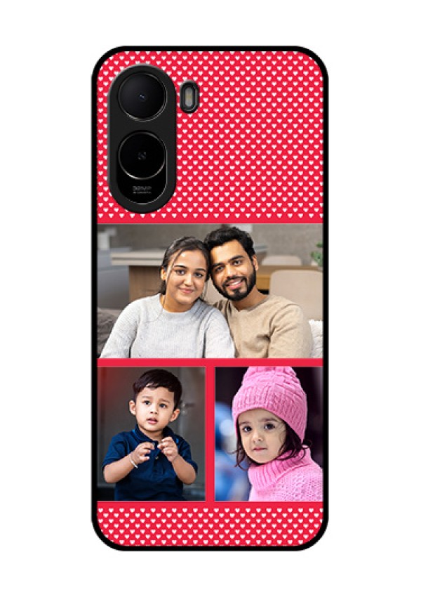 Poco C81 Custom Glass Phone Case - Bulk Photo Upload Design
