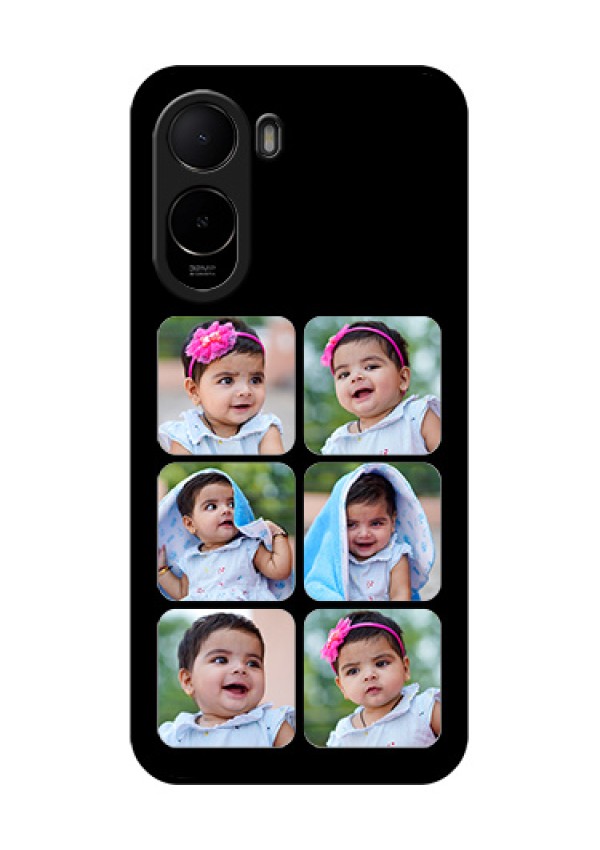 Poco C81 Custom Glass Phone Case - Multiple Pictures Design