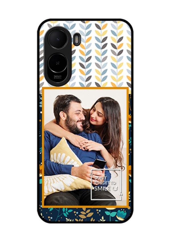 Poco C81 Custom Glass Phone Case - Pattern Design