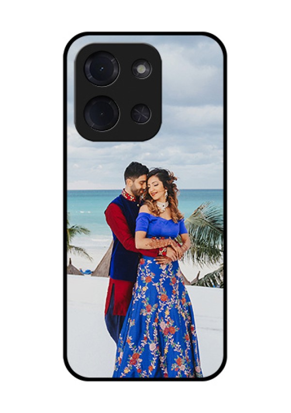 Poco C85 5G Custom Glass Phone Case - Upload Full Picture Design