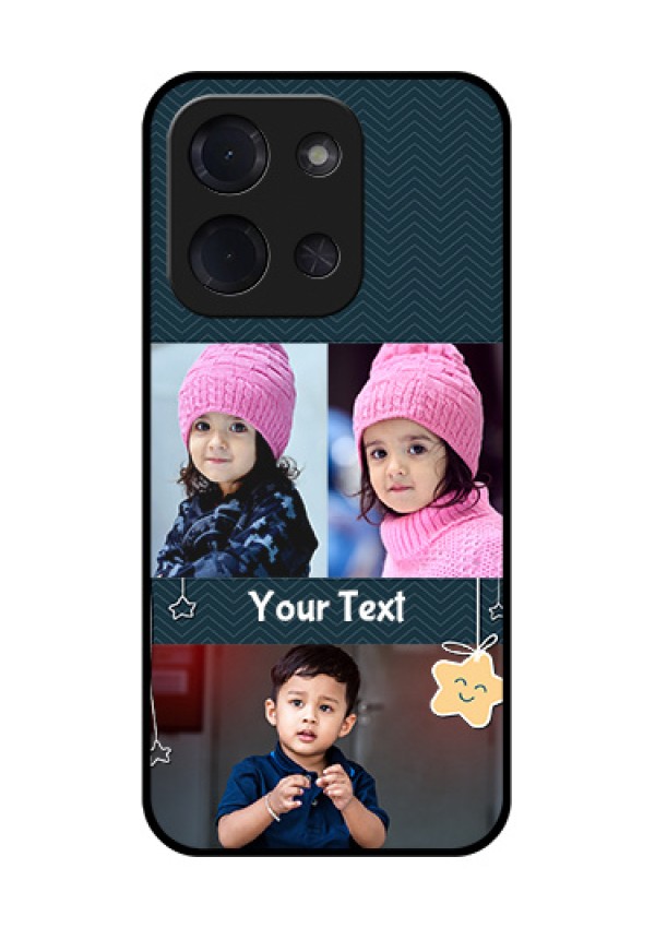 Poco C85 5G Custom Glass Phone Case - Hanging Stars Design