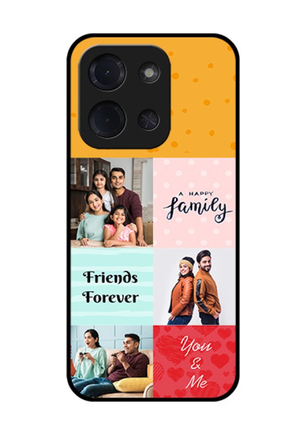 Poco C85 5G Custom Glass Phone Case - Images With Quotes Design
