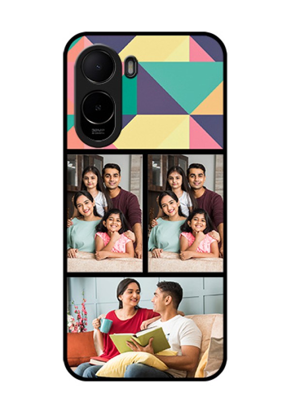 Poco C85x 5G Custom Glass Phone Case - Bulk Pic Upload Design