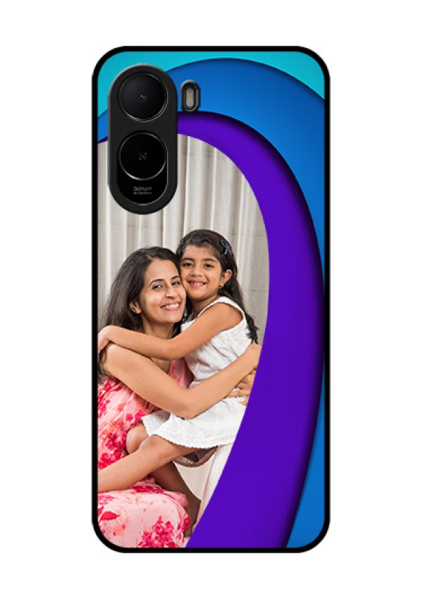 Poco C85x 5G Custom Glass Phone Case - Simple Pattern Design