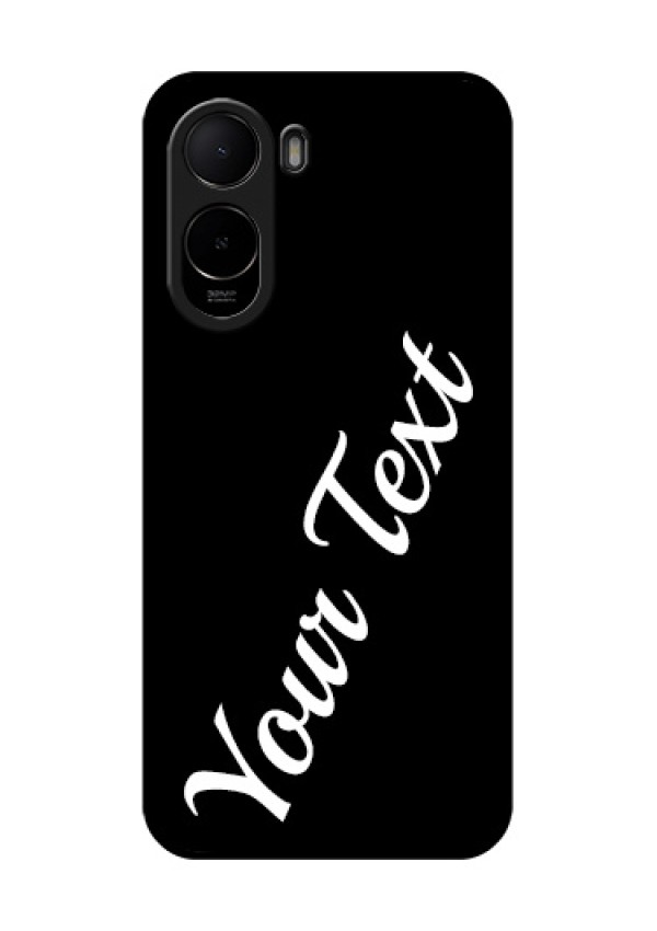 Poco C85x 5G Custom Glass Phone Case - With Your Name Design