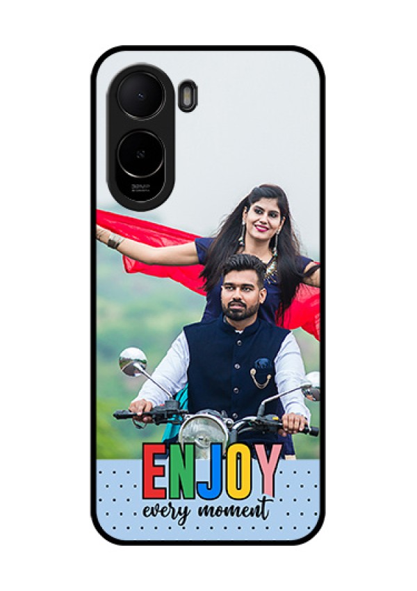 Poco C85x 5G Custom Glass Phone Case - Enjoy Every Moment Design
