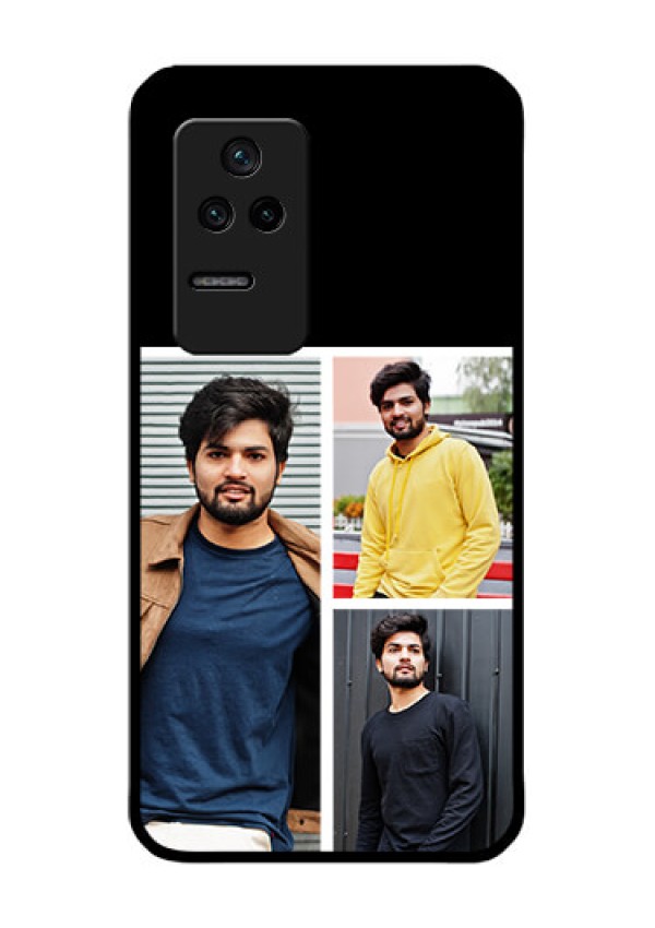 Poco F4 5G Photo Printing on Glass Case - Upload Multiple Picture Design