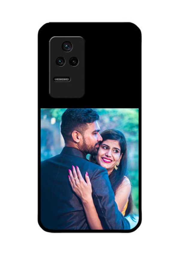 Poco F4 5G Custom Glass Phone Case - Upload Full Picture With Custom Color Design