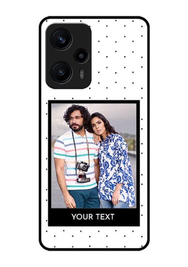 Poco F5 Photo Printing on Glass Case - Premium Design
