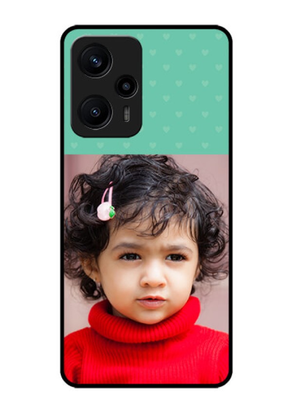 Poco F5 Custom Glass Phone Case - Lovers Picture Design